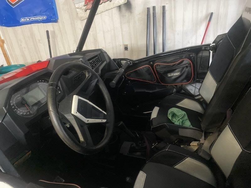 Interior of repo vehicle