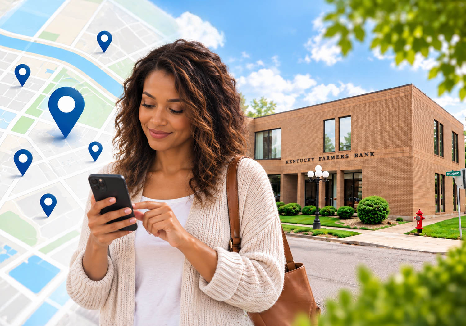 Women looking for a KFB ATM location