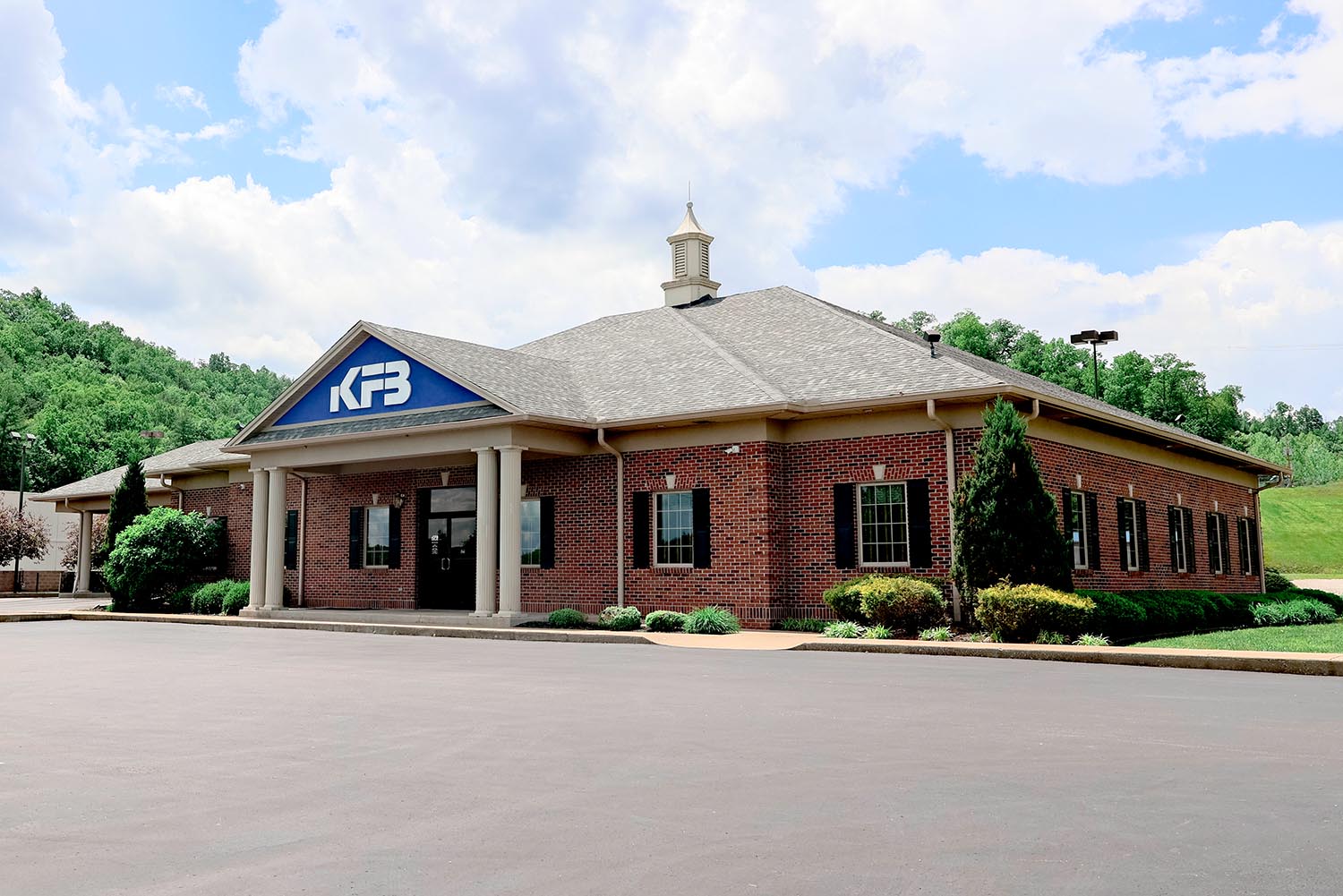 Exterior shot of the Louisa office